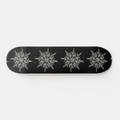 Snowflakes Skateboard (Horizontaal)