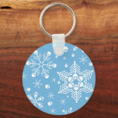 Snowflakes Sleutelhanger (Voorkant)