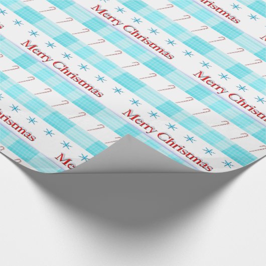 Snowflakes, snoeppapier cadeaupapier (Hoek)