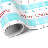 Snowflakes, snoeppapier cadeaupapier (Rol Hoek)