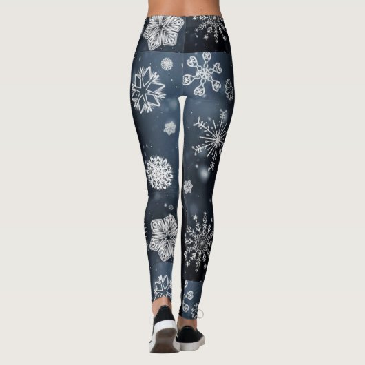 Snowflakes Snow Leggings (Achterkant)