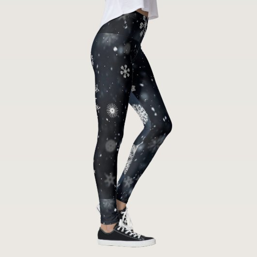 Snowflakes Snow Leggings (Rechts)