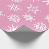 Snowflakes Stars voor kerstfeestjes Cadeaupapier (Hoek)