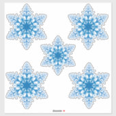 Snowflakes Sticker (Vel)