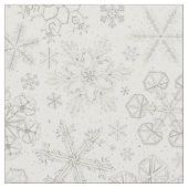 Snowflakes Stof (Close Up)