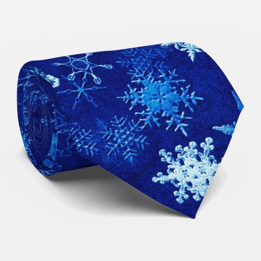 SnowFlakes-Stropdas Stropdas (Opgerold)