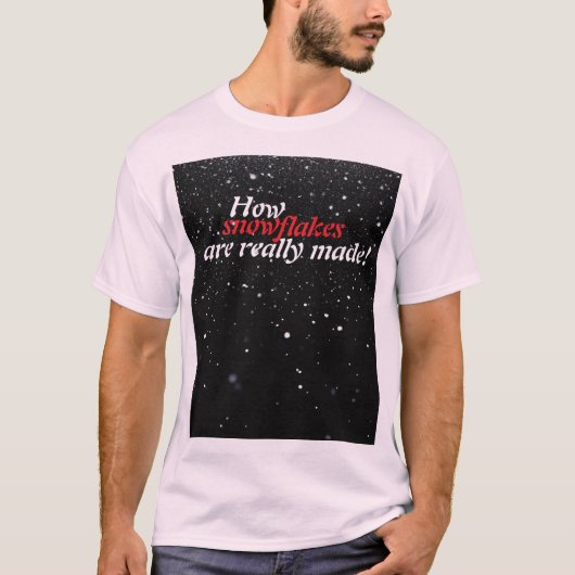 Snowflakes T-Shirt (Voorkant)