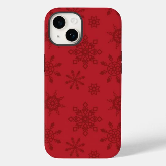 Snowflakes Telefoondraagtas Case-Mate iPhone Case (Achterkant)