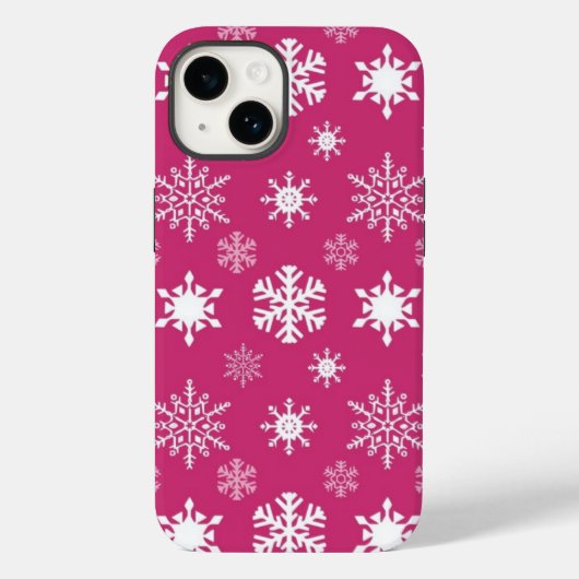Snowflakes Telefoondraagtas Case-Mate iPhone Case (Achterkant)