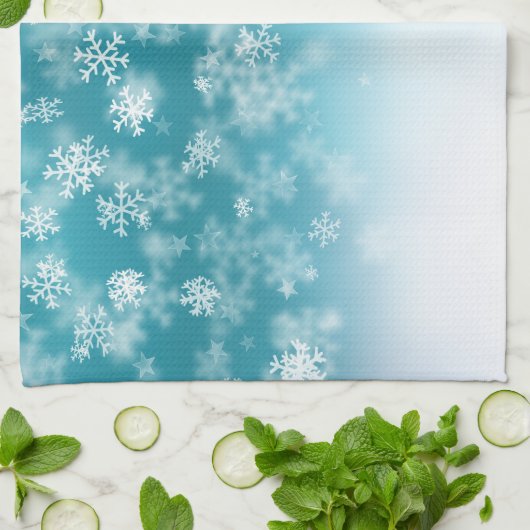 Snowflakes ❄️ ❄️ theedoek (Gevouwen)