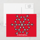 Snowflakes Thunder_Cove Briefkaart (Voorkant / Achterkant)