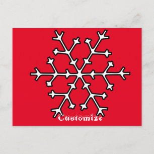 Snowflakes Thunder_Cove Briefkaart