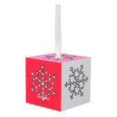 Snowflakes Thunder_Cove Decoratie (Achter hoekig)