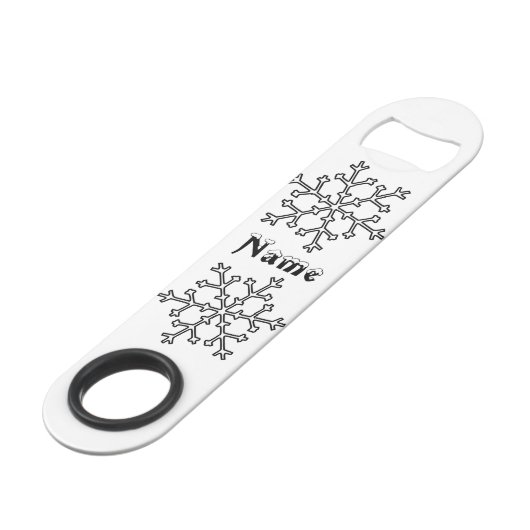 Snowflakes Thunder_Cove Speed Flessenopener (Achterkant Gekanteld)