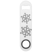 Snowflakes Thunder_Cove Speed Flessenopener (Voorkant)