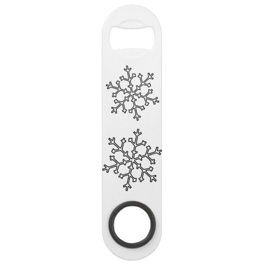 Snowflakes Thunder_Cove Speed Flessenopener (Voorkant)