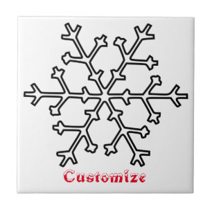 Snowflakes Thunder_Cove Tegeltje