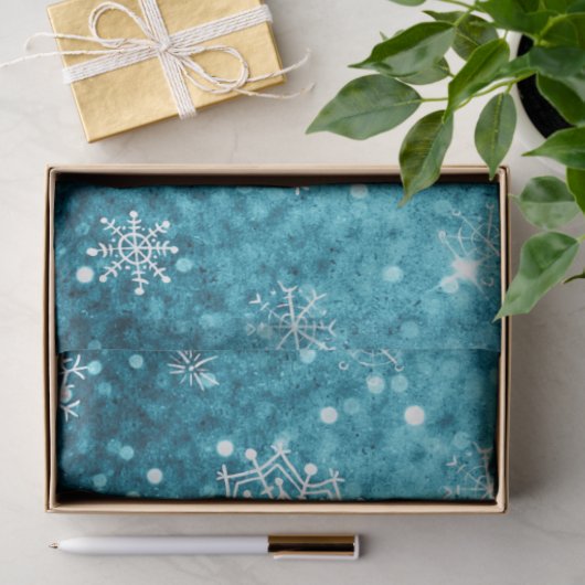 Snowflakes van de kerstwinter tissuepapier (Geschenk)