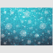 Snowflakes van de kerstwinter tissuepapier (Voorkant)