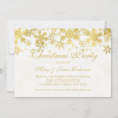 Snowflakes van feestdag/kerstfeestdag kaart (Voorkant)