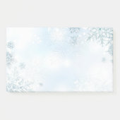 Snowflakes van feestdag post-it® notes (Voorkant)