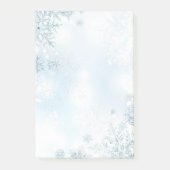 Snowflakes van feestdag post-it® notes (Voorkant)