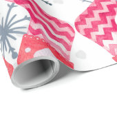 Snowflakes, van klauwhout cadeaupapier (Rol Hoek)