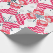 Snowflakes, van klauwhout cadeaupapier (Hoek)