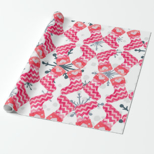 Snowflakes, van klauwhout cadeaupapier