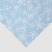 Snowflakes voor feestdagen tissuepapier (Detail)