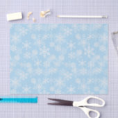 Snowflakes voor feestdagen tissuepapier (Craft)