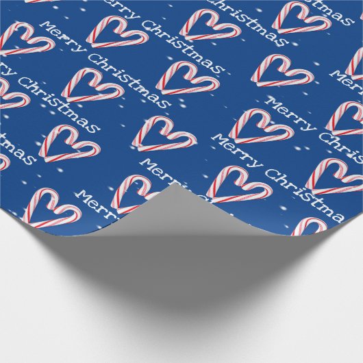 Snowflakes, voor fijne kerst cadeaupapier (Hoek)