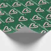 Snowflakes, voor fijne kerst cadeaupapier (Hoek)