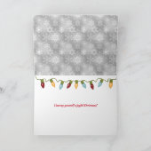 Snowflakes voor fijne kerst kaart (Binnen)