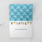 Snowflakes voor fijne kerst kaart (Binnen)