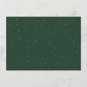 Snowflakes voor kerst feestdagenkaart (Achterkant)