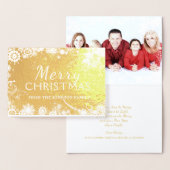 Snowflakes voor kerst folie kaarten (Display)