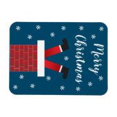 Snowflakes voor kerst magneet (Horizontaal)