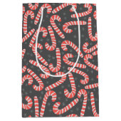 Snowflakes, voor kerstmis medium cadeauzakje (Voorkant)