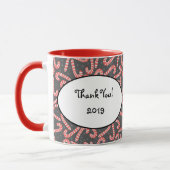 Snowflakes, voor kerstmis mok (Links)