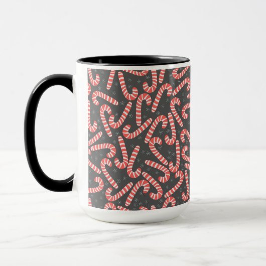 Snowflakes, voor kerstmis mok (Links)