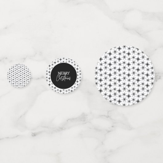 Snowflakes, voor prettig kerstscript confetti (Voorkanten)