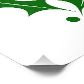 Snowflakes voor prettige kerstwinter foto afdruk (Hoek)