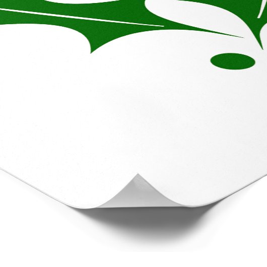 Snowflakes voor prettige kerstwinter poster (Hoek)