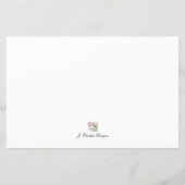 Snowflakes voor vakantie en wintervakantie (Achterkant)