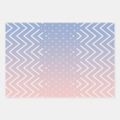 Snowflakes winter Elegant pastelkleuren kerstkleur Inpakpapier Vel (Voorkant 2)