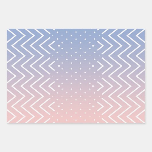 Snowflakes winter Elegant pastelkleuren kerstkleur Inpakpapier Vel (Voorkant 2)