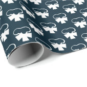 Snowflakes Winter Holiday Cadeaupapier (Rol Hoek)