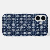 Snowflakes Winter Pattern Case-Mate iPhone Case (Achterkant (horizontaal))