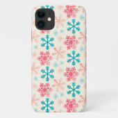 Snowflakes Winter Pattern Case-Mate iPhone Case (Achterkant)